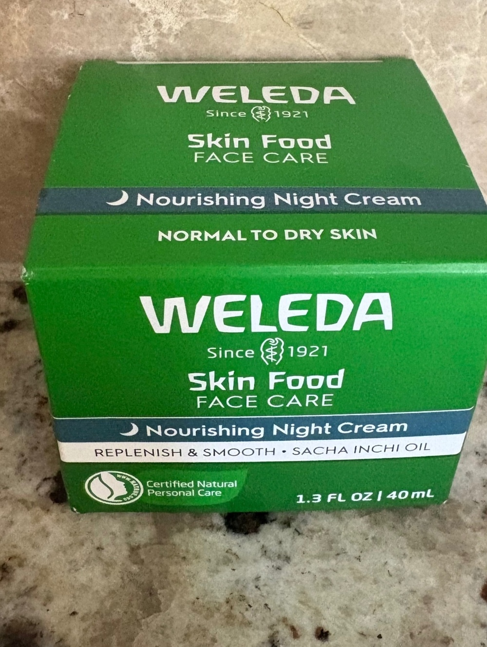 Weleda Skin Food Nourishing Night Cream 1.3 oz Face Moisturizer Sacha Inchi New